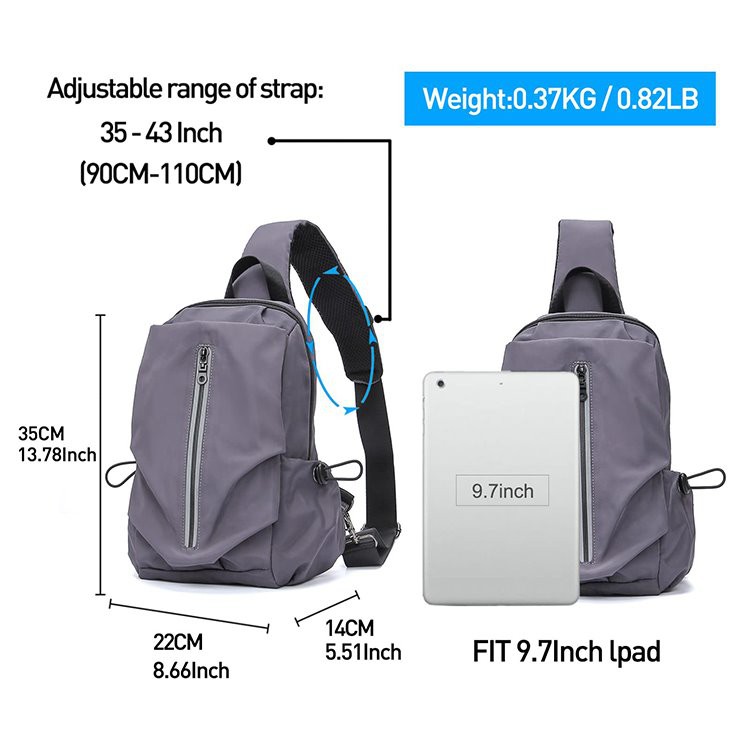 single shoulder backpack