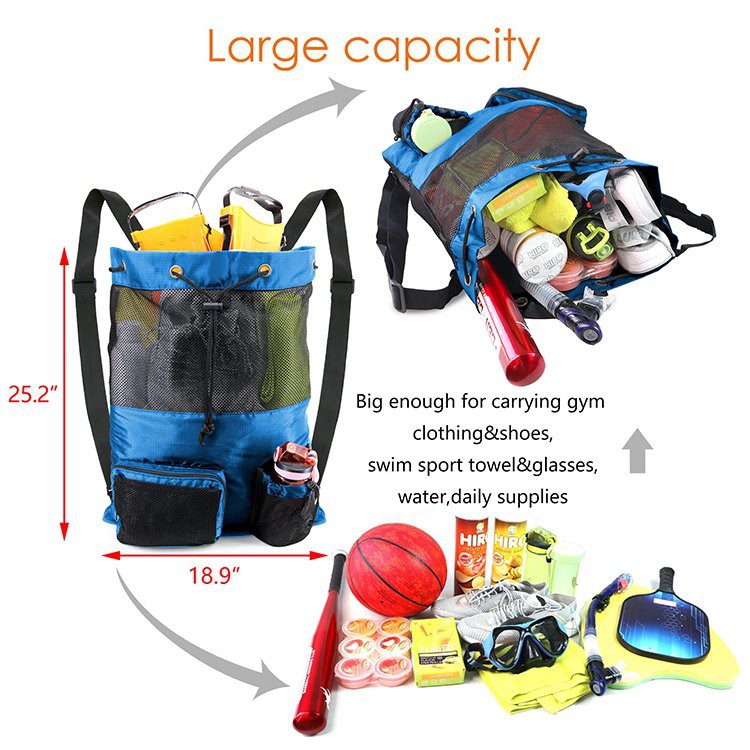 mesh drawstring bags