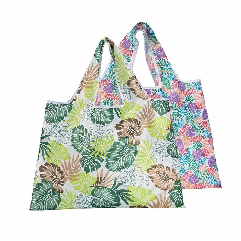 Full Printing Reusable Foldable Shopping Bag Full Printing Reusable Foldable Shopping Bag